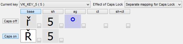 KbdEdit separate mappings for Caps Lock on and off