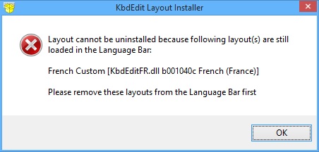 KbdEdit Standalone Keyboard Layout cannot uninstall
