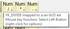Key with a Mouse Key function