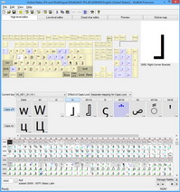 KbdEdit stretched along Y axis, aspect ratio preserved